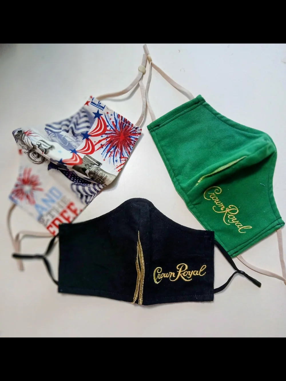 Colorful Printed Cloth Face Masks - Skull, Floral, Puppy & Sharks